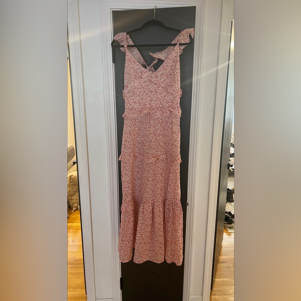 Petal & Pup Pink Floral Dress ( 10 )